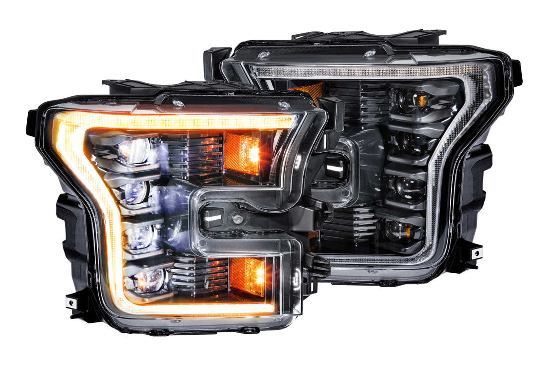 Morimoto Ford Raptor (17-20) XB LED Headlights - Amber DRL