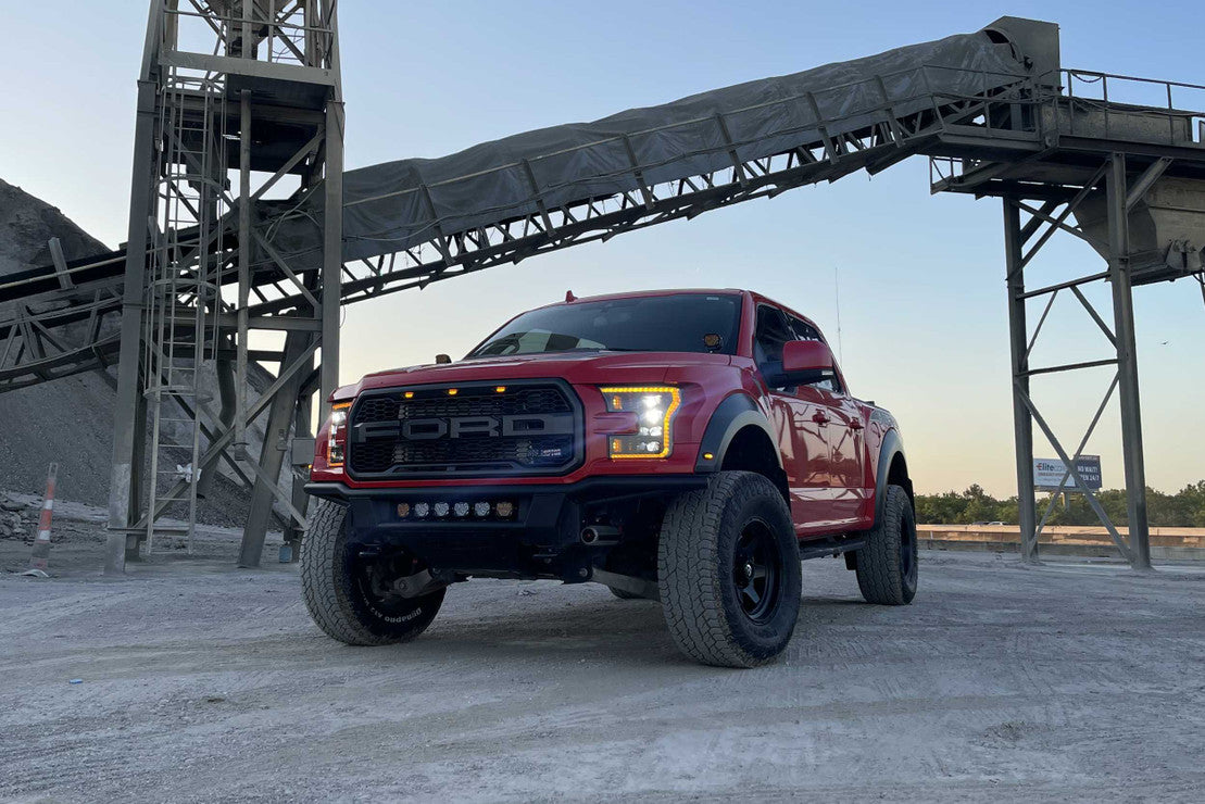 Morimoto Ford Raptor (17-20) XB LED Headlights - Amber DRL