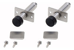 Install bay JW2/591 Stainless Steel Door Poppers, 18 lb. Pull (Pair)