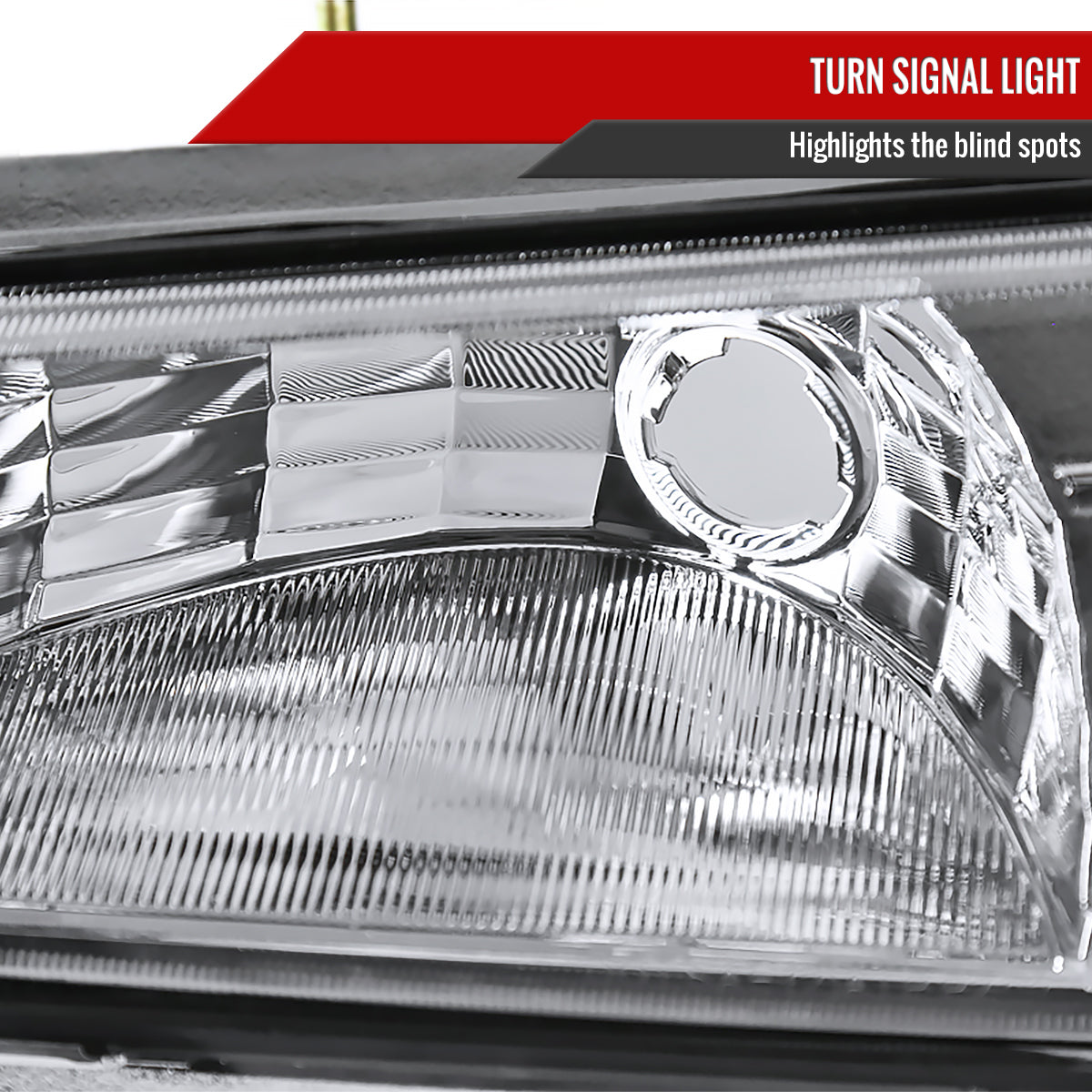 Spec-D 02-06 Avalanche 1500/2500 Headlights OEM Style Bumper Lights