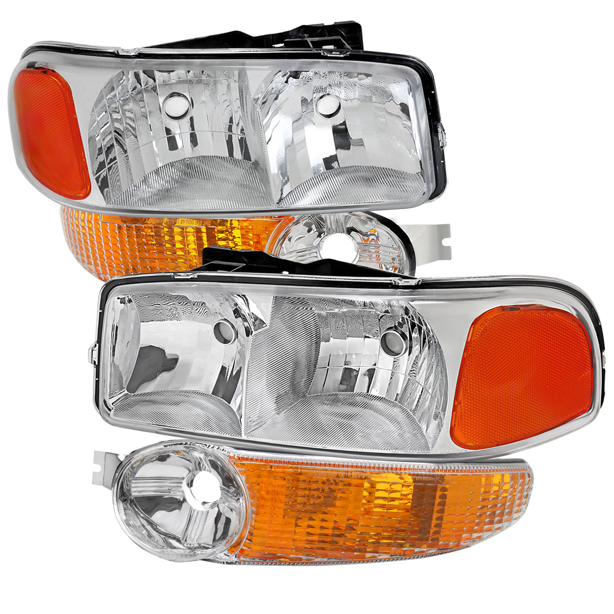 Spec-D 99-06 GMC Sierra/ 00-06 Yukon Denali Headlights OEM Style
