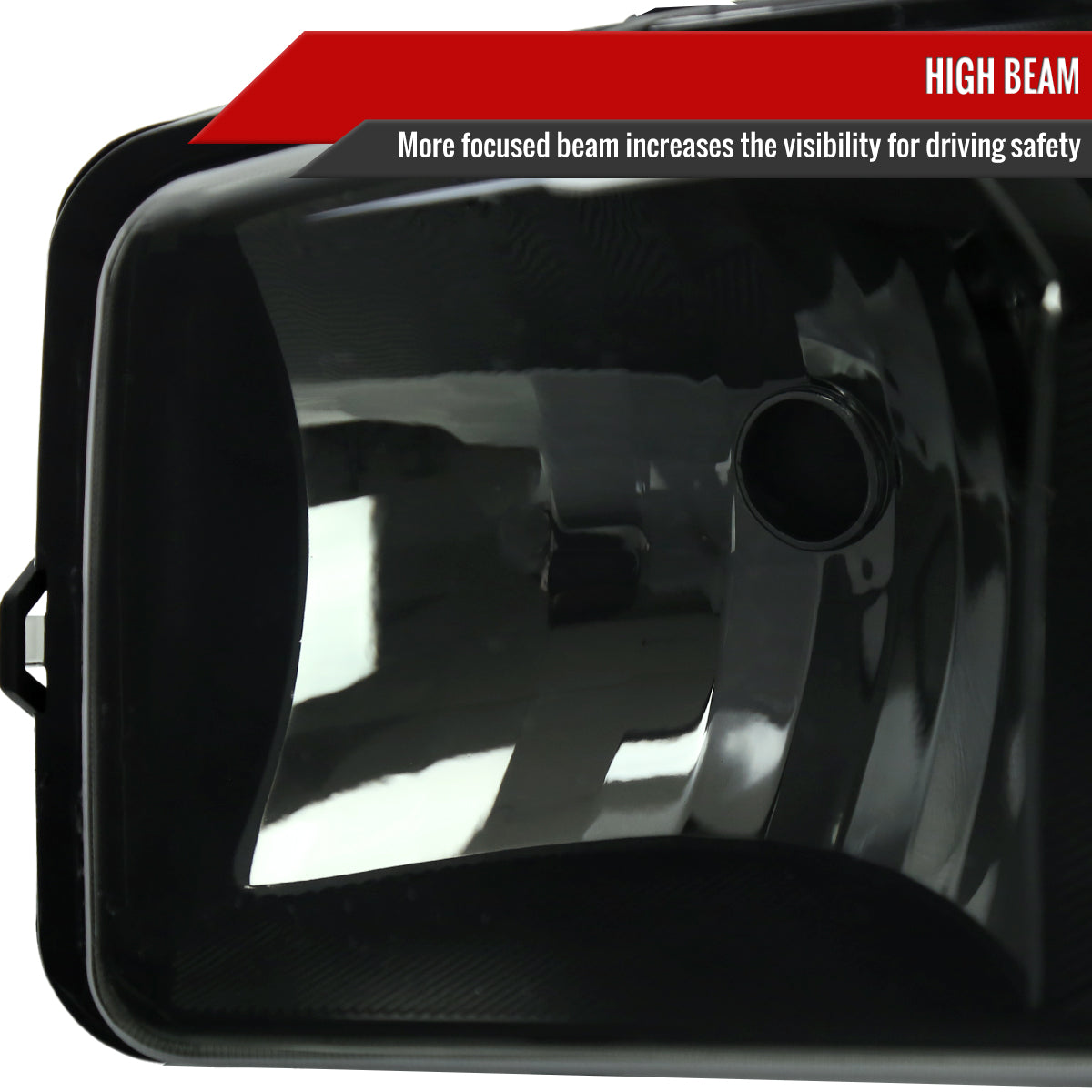 Spec-D 99-06 GMC Sierra/ 00-06 Yukon Denali Bumper Headlights Black