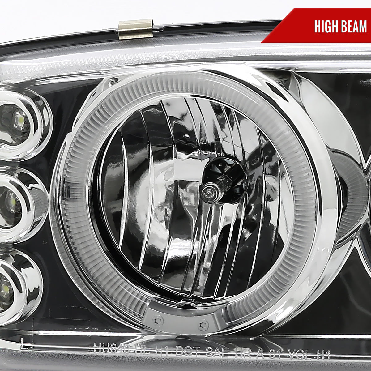 Spec-D 01-06 GMC Yukon/XL Denali/02-06 GMC Sierra Halo Bumper Lights