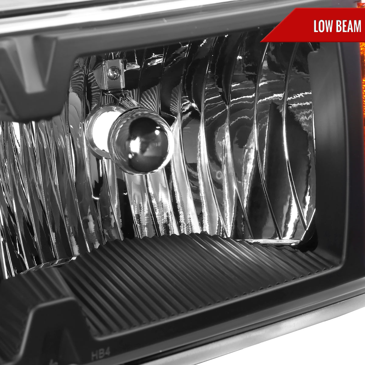 Spec-D 04-12 Colorado/GMC Canyon Headlights OEM Style Black