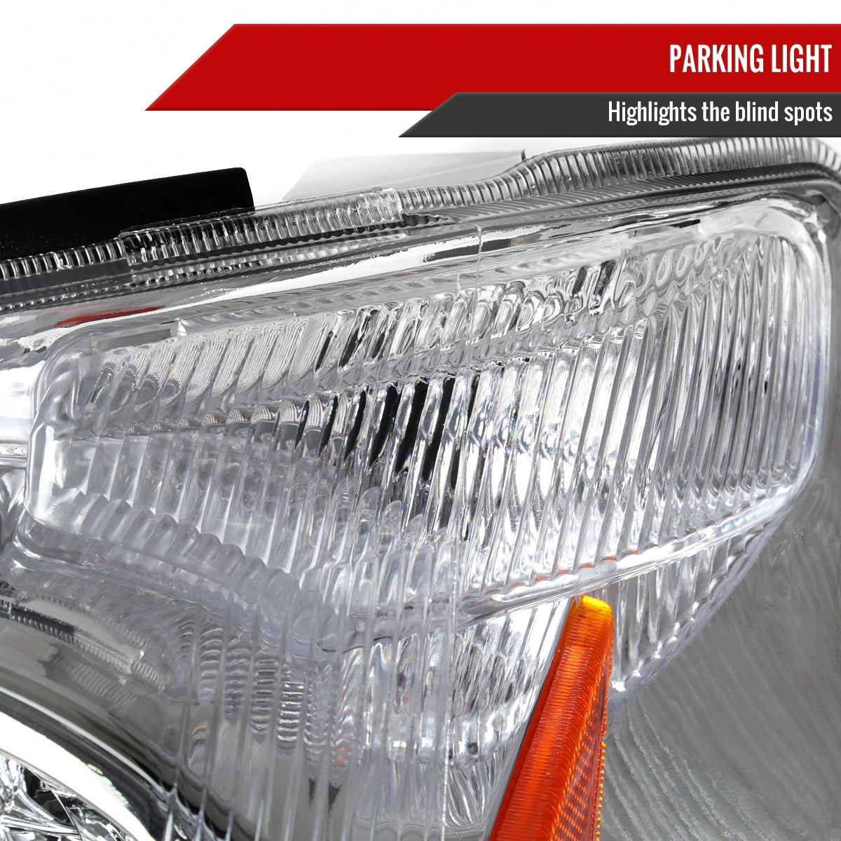 Spec-D 03-05 Toyota 4Runner Headlights Dual Halo Projector Chrome.