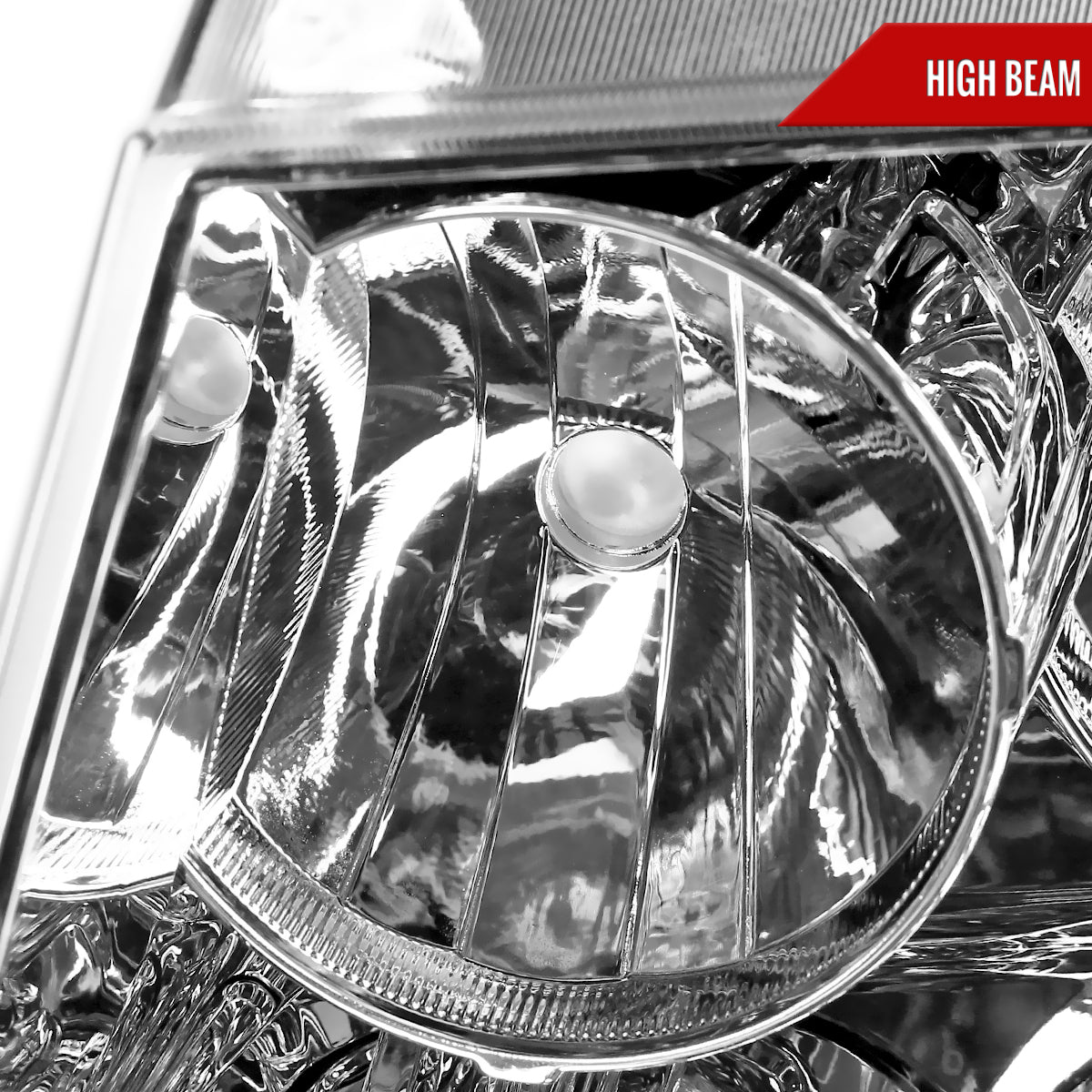 Spec-D 07-14 Chevy Avalanche/Tahoe/Suburban Headlights OE Style Chrome
