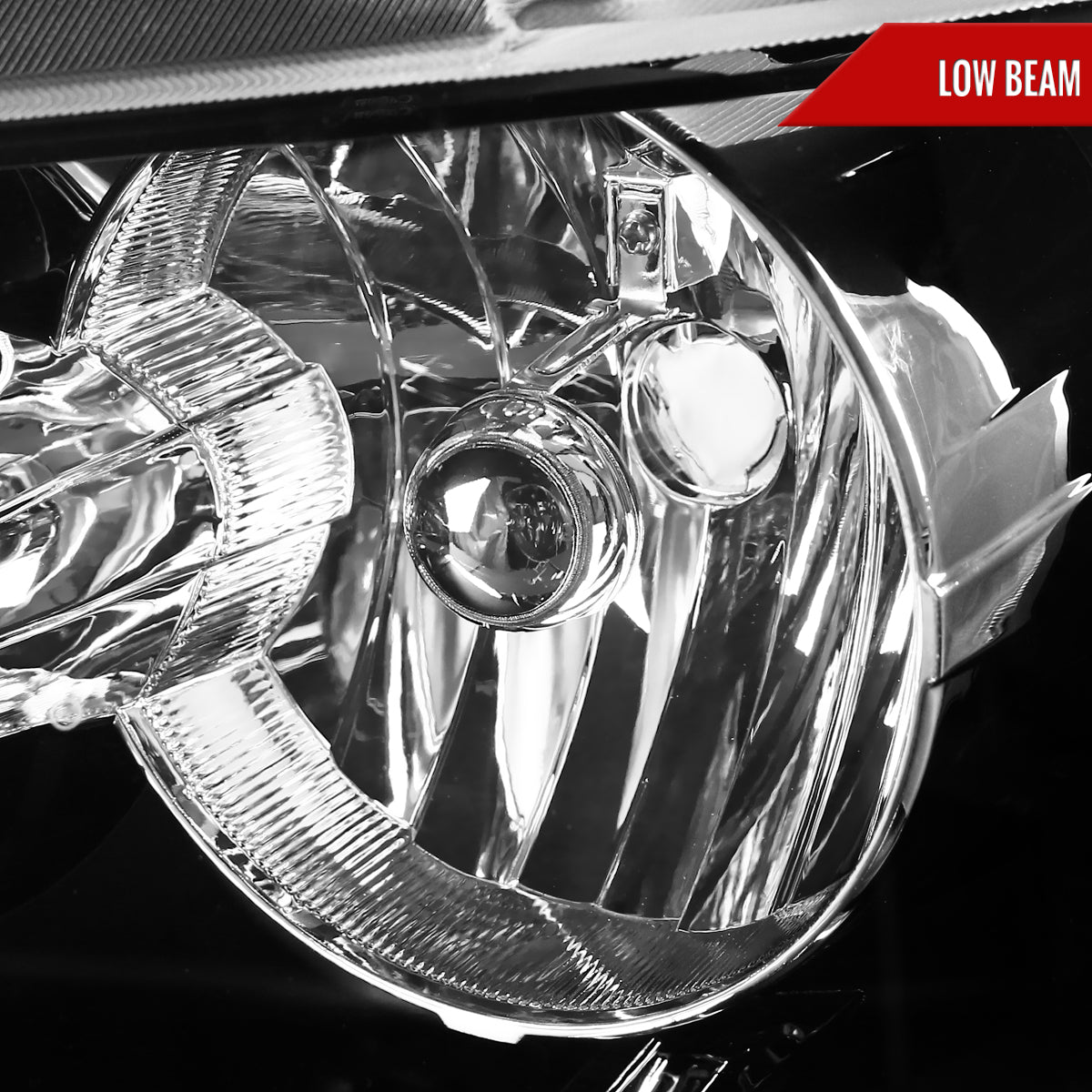 Spec-D 07-14 GMC Sierra Avalanche Headlights OEM Style Black