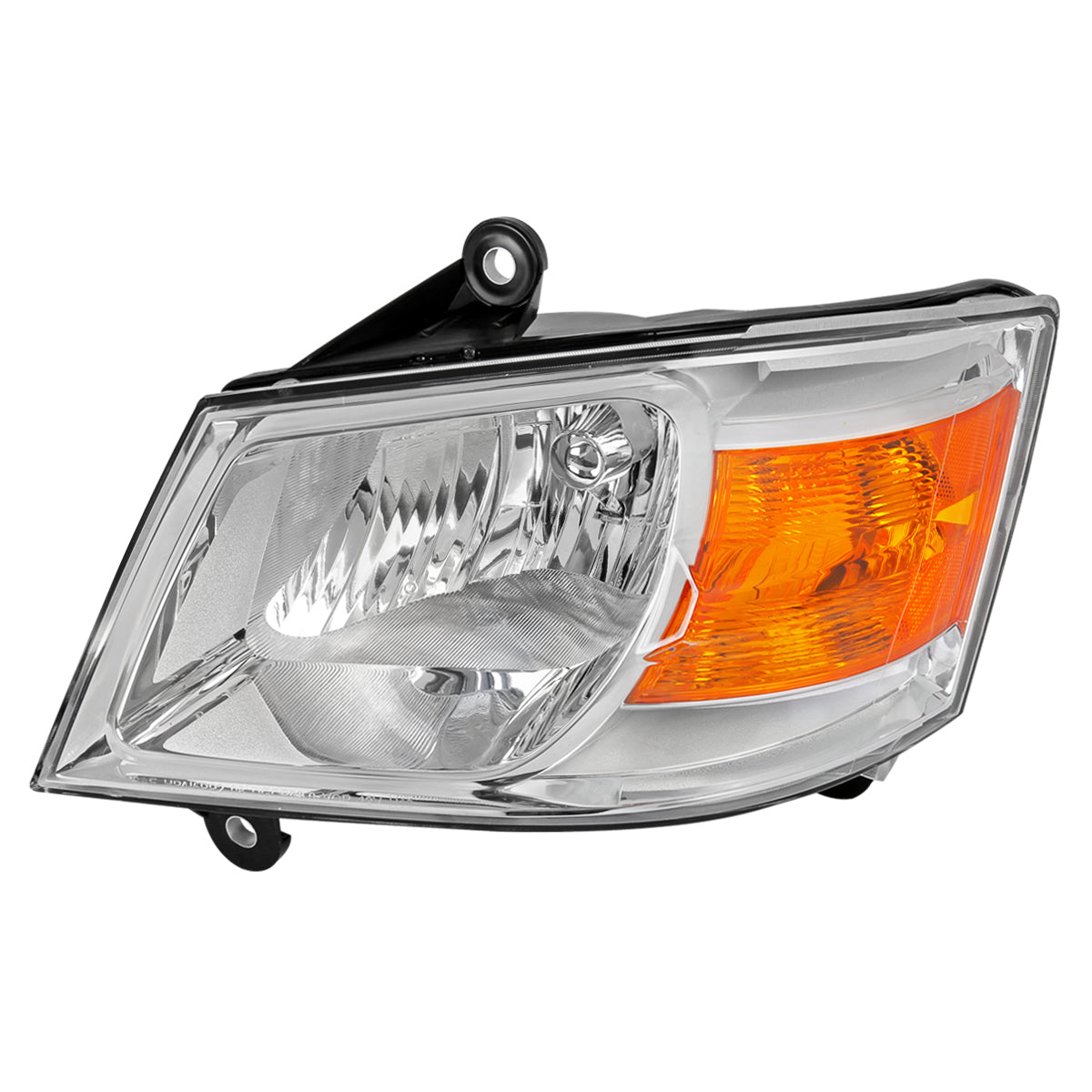 Spec-D 08-10 Dodge Caravan Driver Headlight OEM Chrome Replacement