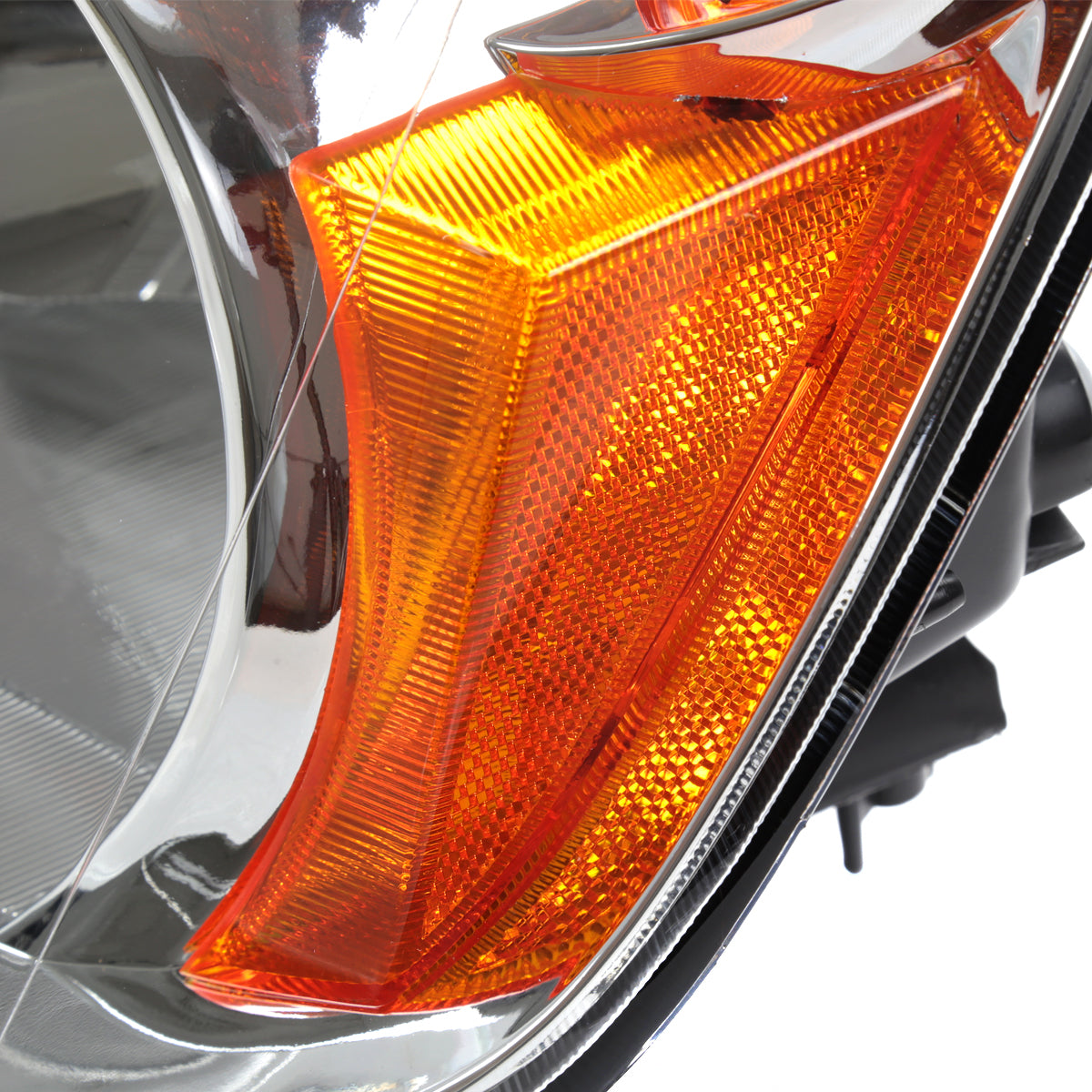 Spec-D 02-04 Honda CR-V OEM Style with Headlights Chrome