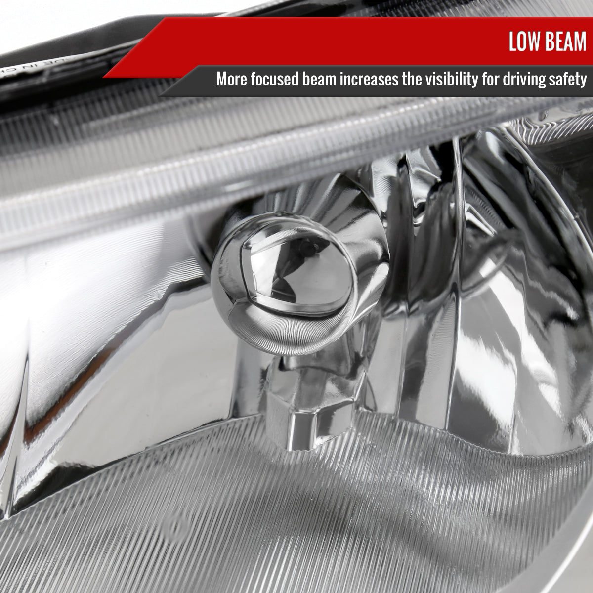 Spec-D 06-11 Honda Civic 4DR Headlights OEM Style Chrome