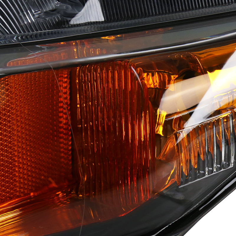 Spec-D 12-15 Honda Civic Driver Headlight Black Replacement