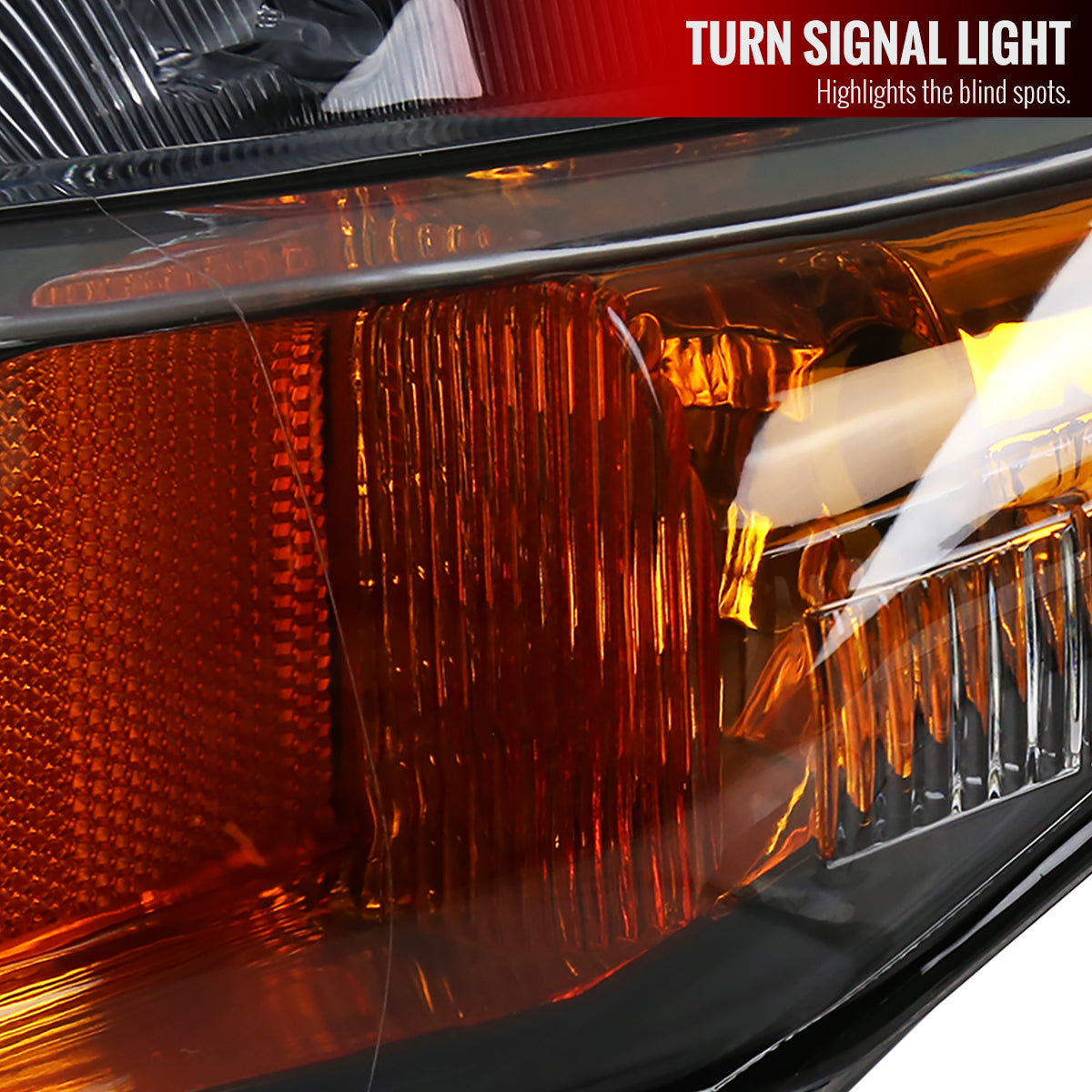 Spec-D 12-13 Honda Civic 2DR/ 12-15 Civic 4DR Crystal Headlights Black