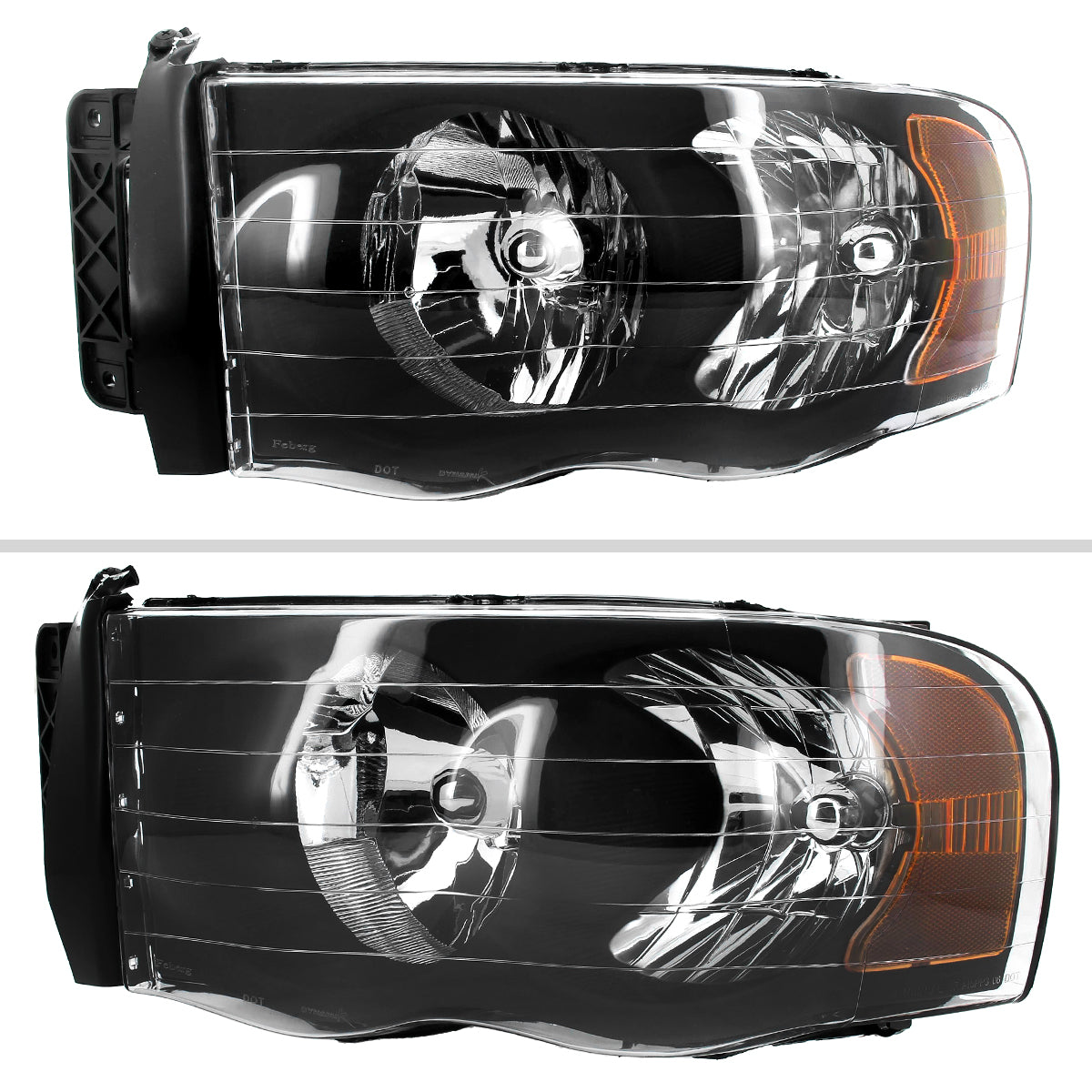Spec-D 02-05 Ram 1500 03-05 Ram 2500 3500 Headlights OEM Style