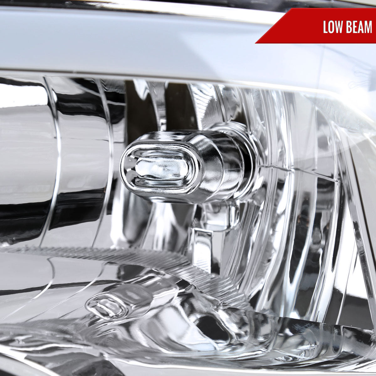 Spec-D 09-19 Ram 1500 2500 3500 Quad Style with Tube Headlights Chrome