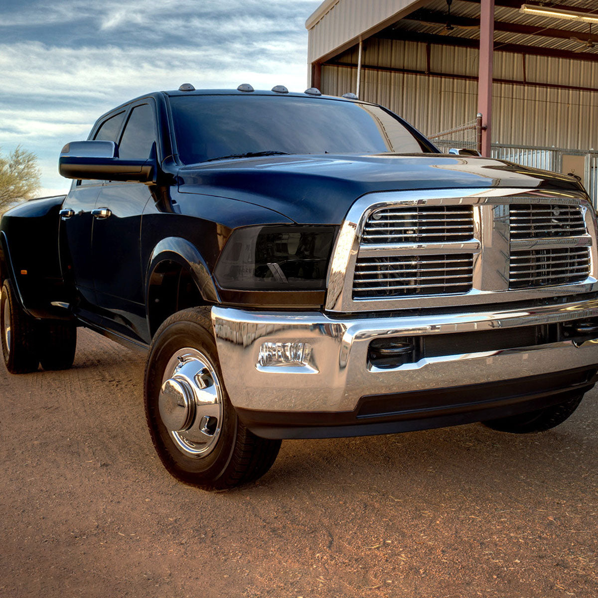 Spec-D 09-18 Ram 1500/10-18 Ram 2500/3500 Headlights OEM Style