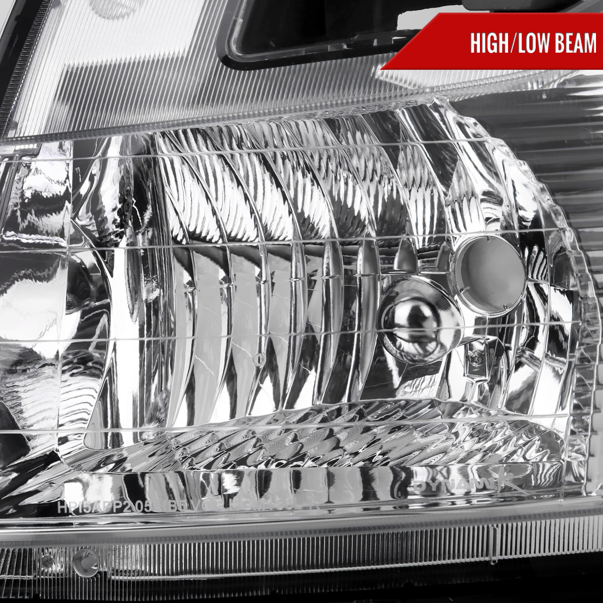 Spec-D 05-09 Equinox Headlights OEM Style Sequential LED Bar Chrome