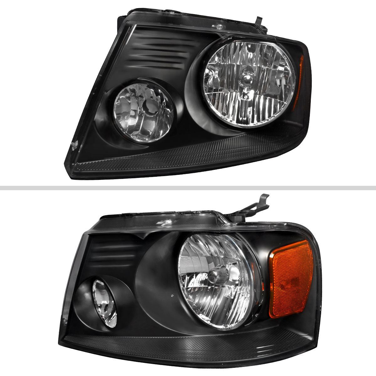Spec-D 04-08 Ford F-150/ 06-08 Lincoln Mark LT OE Style Headlights Blk