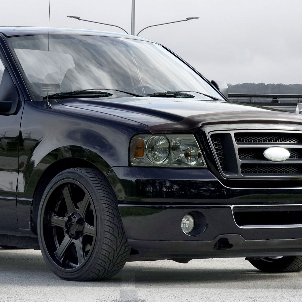 Spec-D 04-08 F-150/06-08 Lincoln Mark LT OE Style /Smoked Headlights
