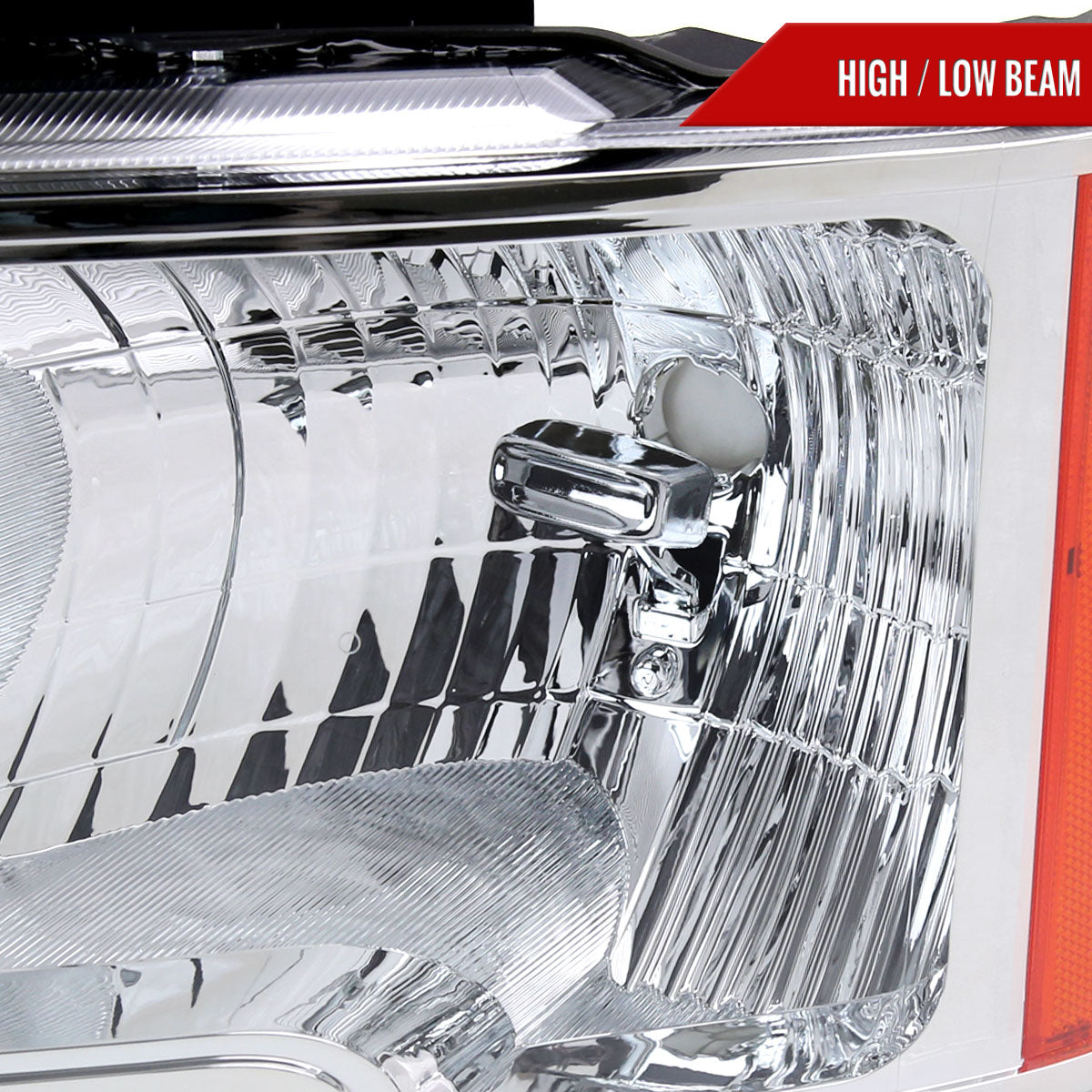 Spec-D 09-14 Ford F-150 OEM OEM Style Headlights Chrome
