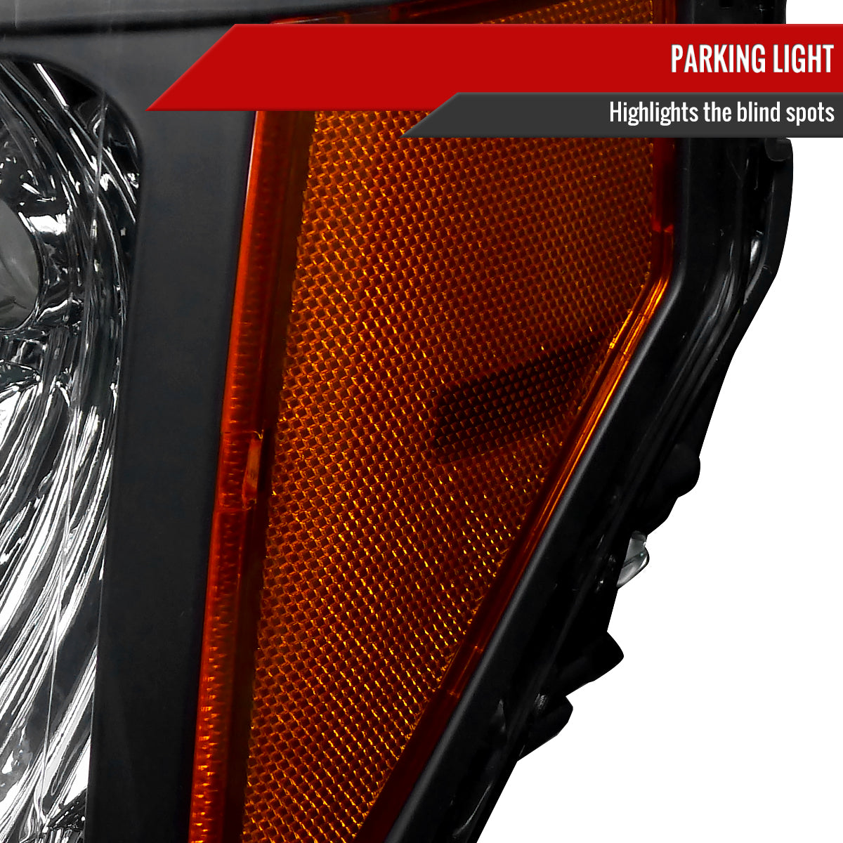 Spec-D 09-14 Ford F-150 OEM OEM Style Crystal Headlights Black