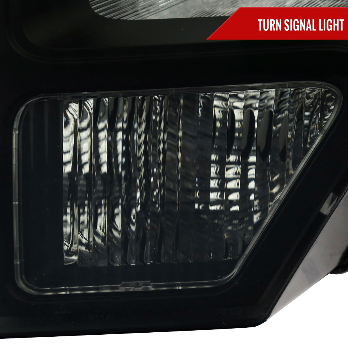 Spec-D 09-14 Ford F-150 Headlights OEM Style Black/Smoked Lens