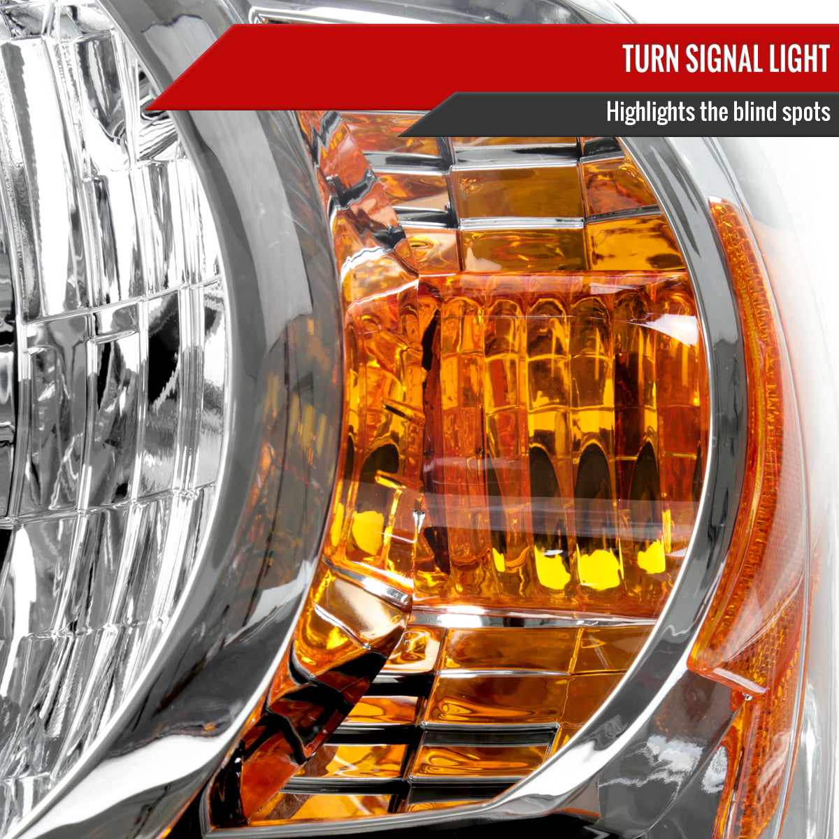 Spec-D 04-07 Toyota Highlander Headlights OEM Style Clear