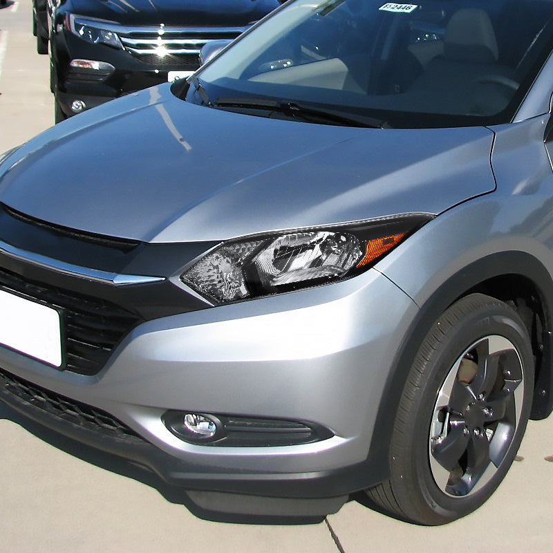 Spec-D 16-18 Honda HR-V Driver Headlight Black Replacement
