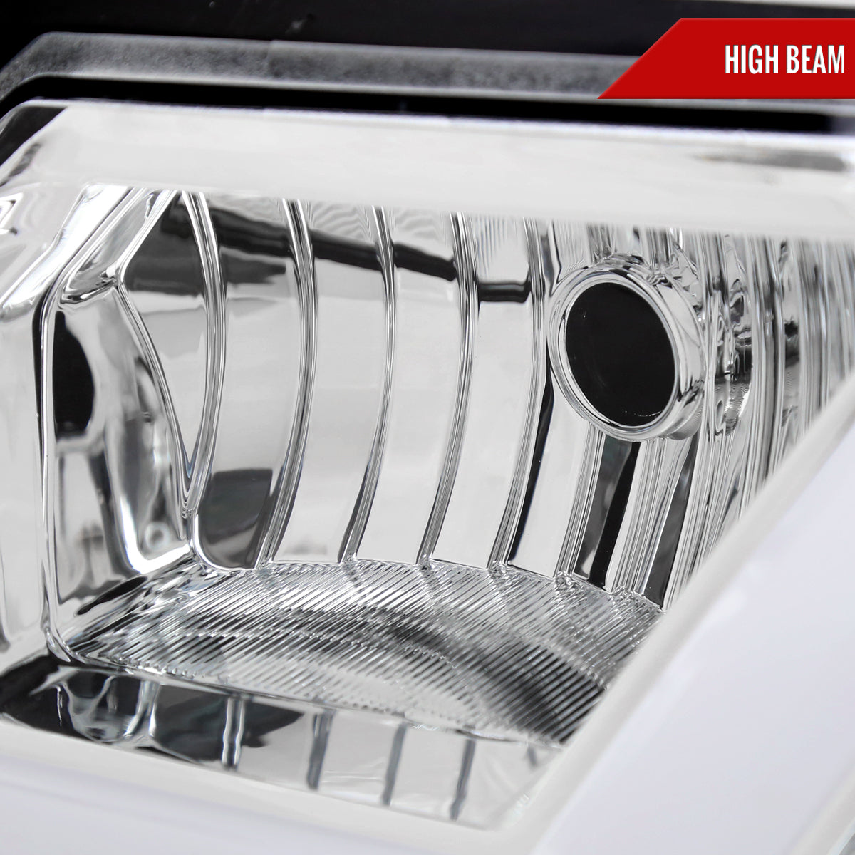 Spec-D 00-05 Chevy Impala Headlights LED Bar OEM Style Chrome