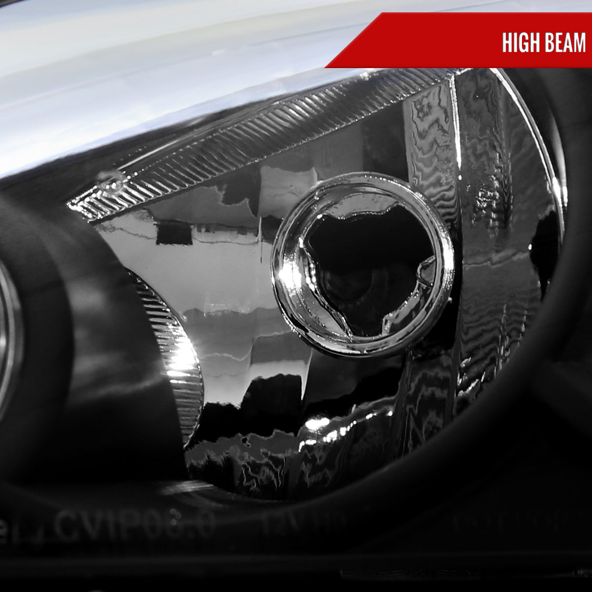 Spec-D 06-16 Impala/06-07 Monte Carlo Headlights LED Strip Black/Clear