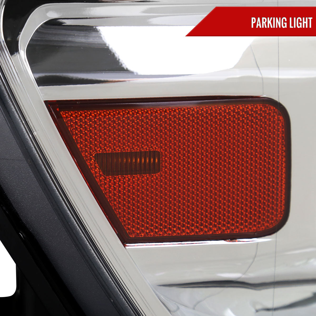 Spec-D 19-24 Ram 1500 Passenger Headlight Chrome Replacement