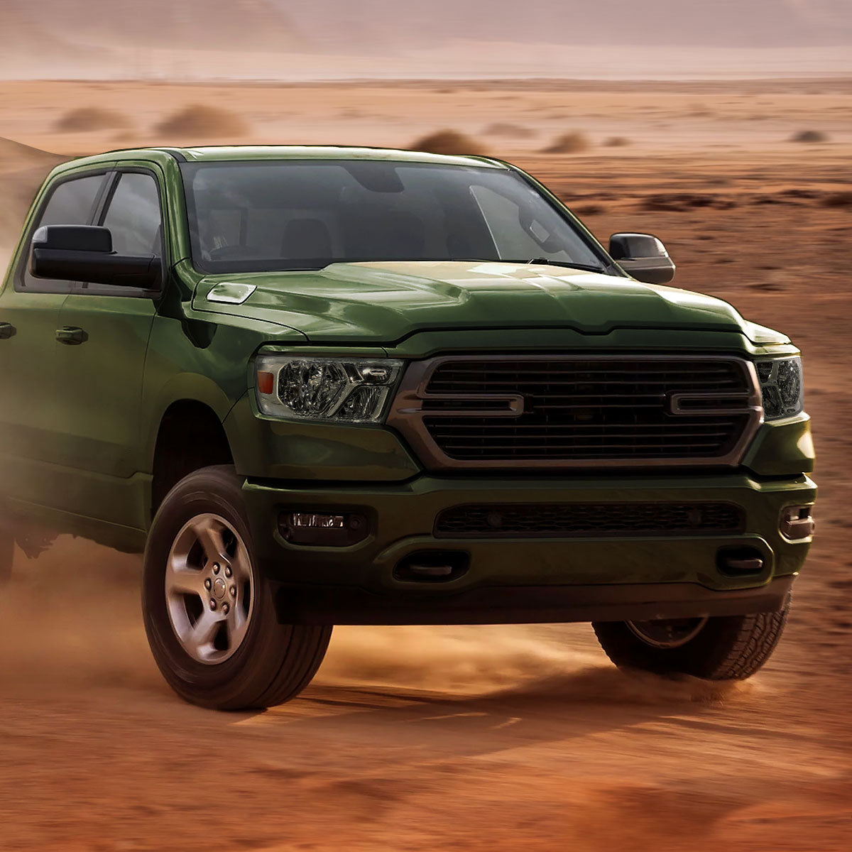 Spec-D 19-24 Ram 1500 OE Style with Chrome/ Smoked Headlights