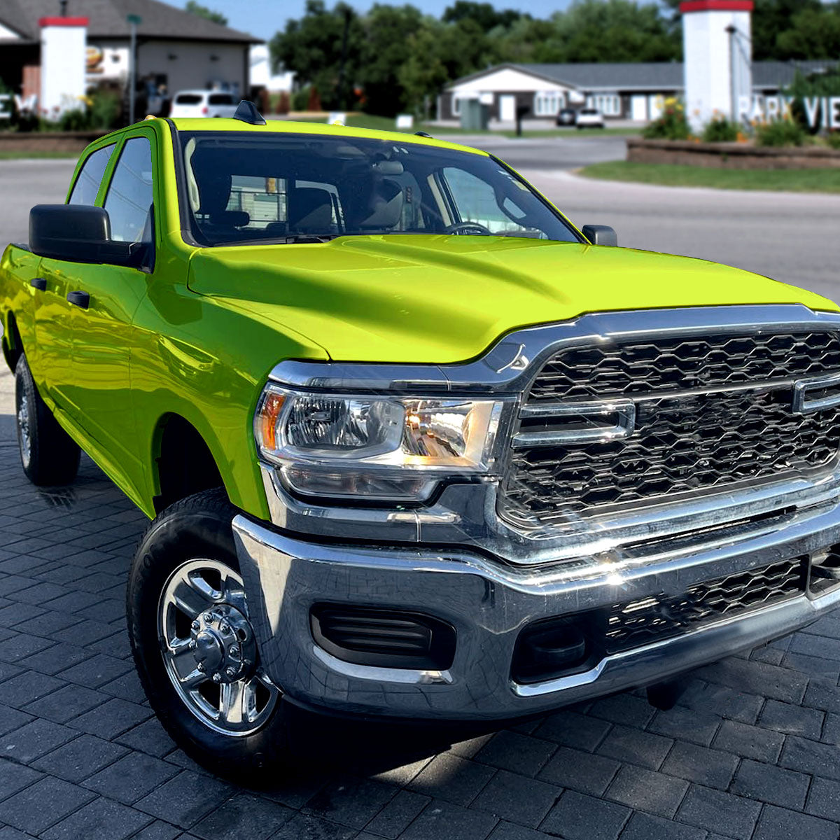 Spec-D 19-24 Ram 2500/3500 Passenger Headlight Chrome Replacement