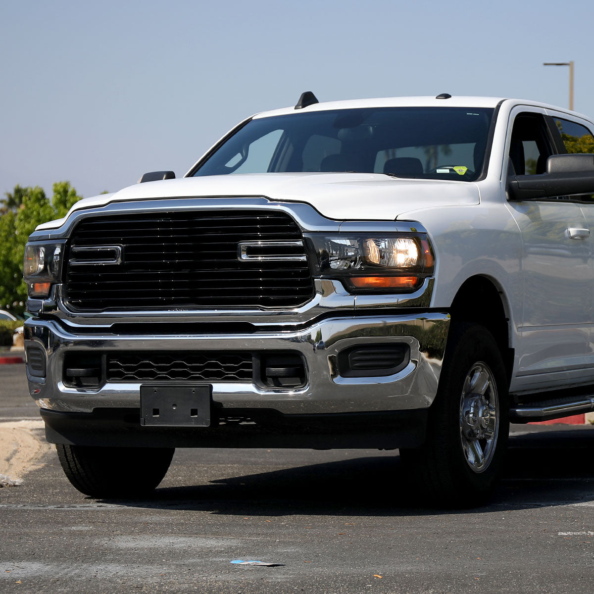 Spec-D 19-24 Ram 2500/3500 Driver Headlight Black Replacement