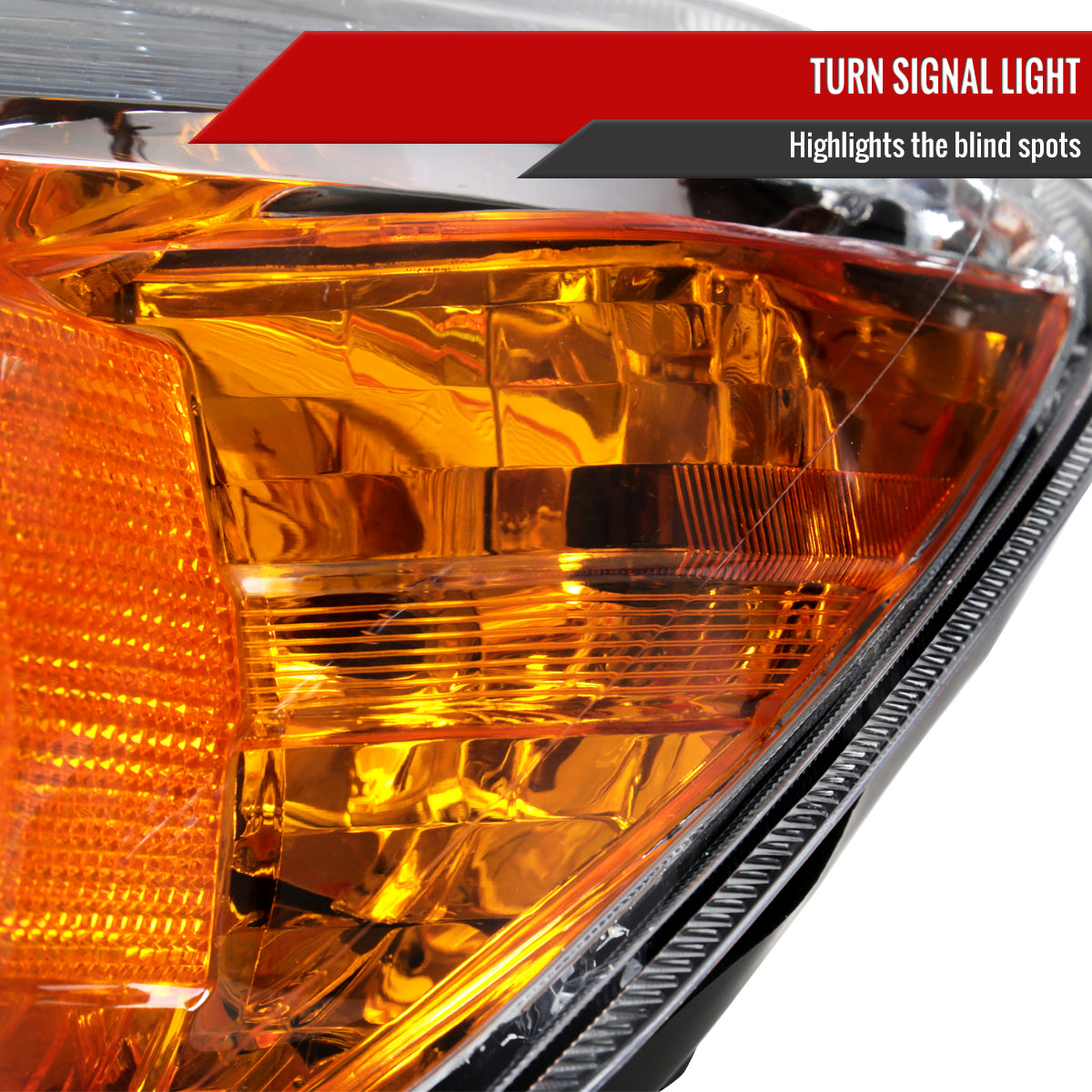 Spec-D 06-08 Toyota RAV4 OEM Style Headlights Chrome/Clear