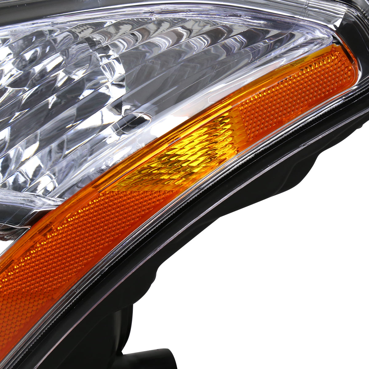 Spec-D 08-13 Nissan Rogue Driver Headlight OEM Chrome Replacement