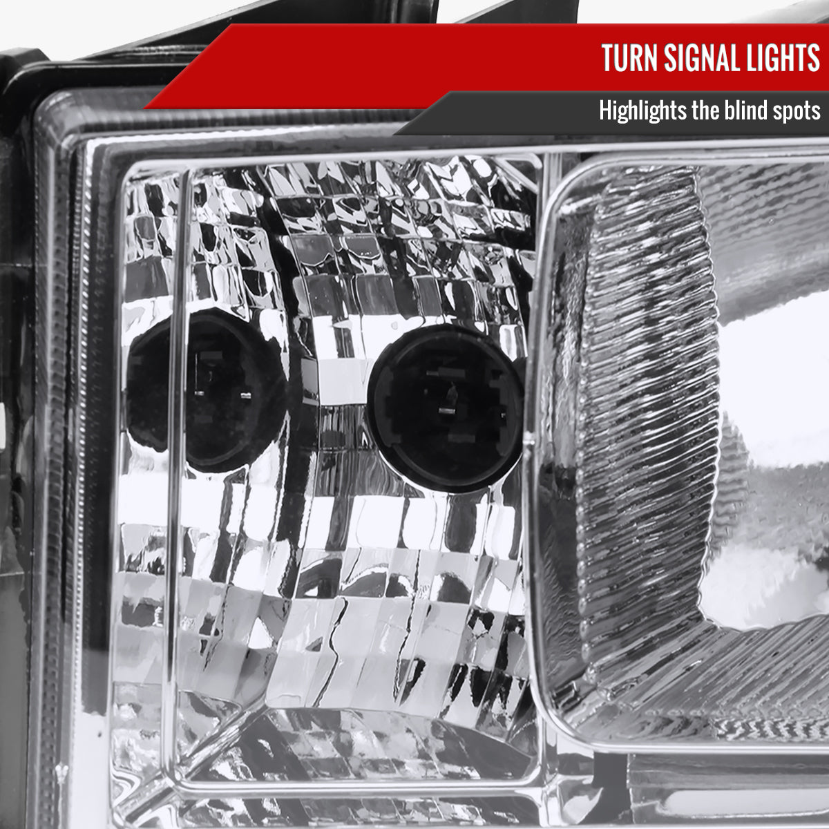 Spec-D 07-14 GMC Sierra 1500D 2500D Denali Headlights OEM Style Chrome