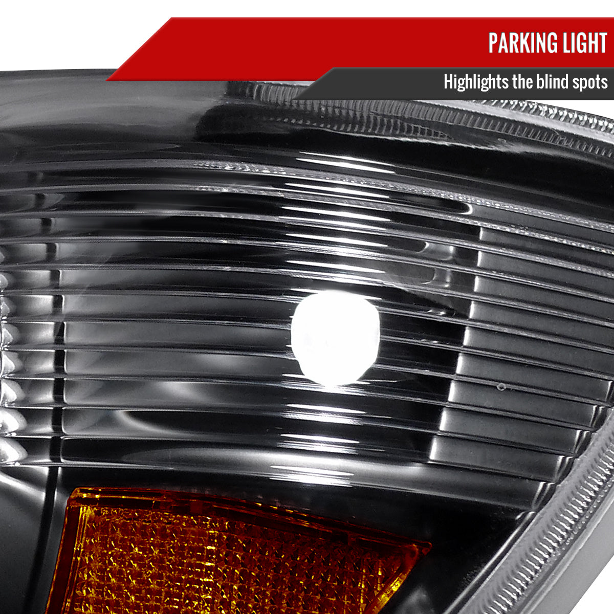 Spec-D 05-11 Toyota Tacoma OEM OEM Style Headlights Black