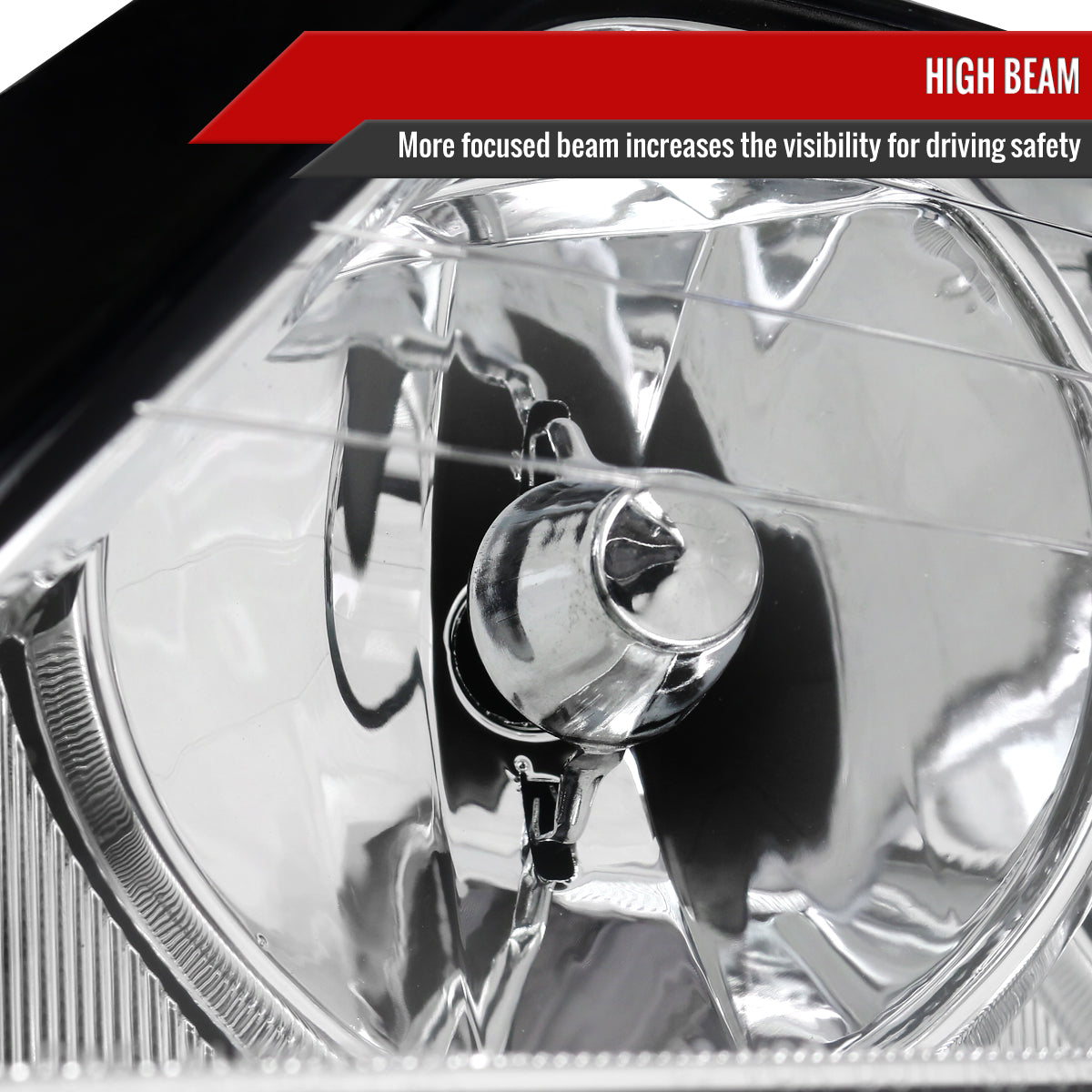 Spec-D 05-11 Lincoln Town Car Headlights OEM Style Chrome
