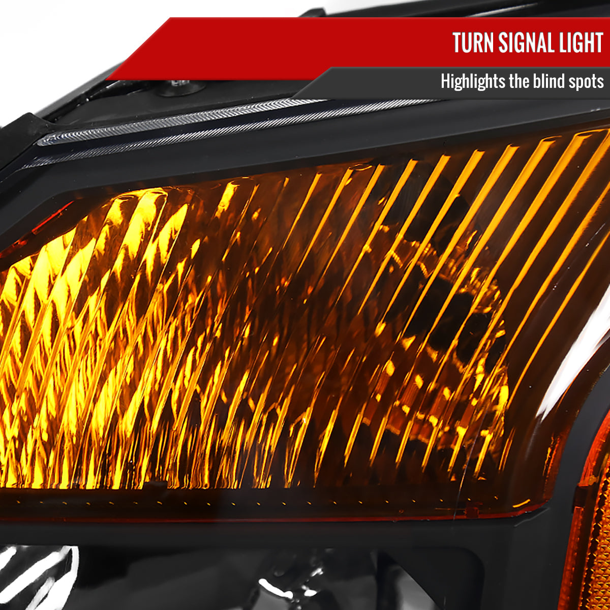Spec-D 04-15 Nissan Titan/ 04-07 Armada Headlights OEM Style Black