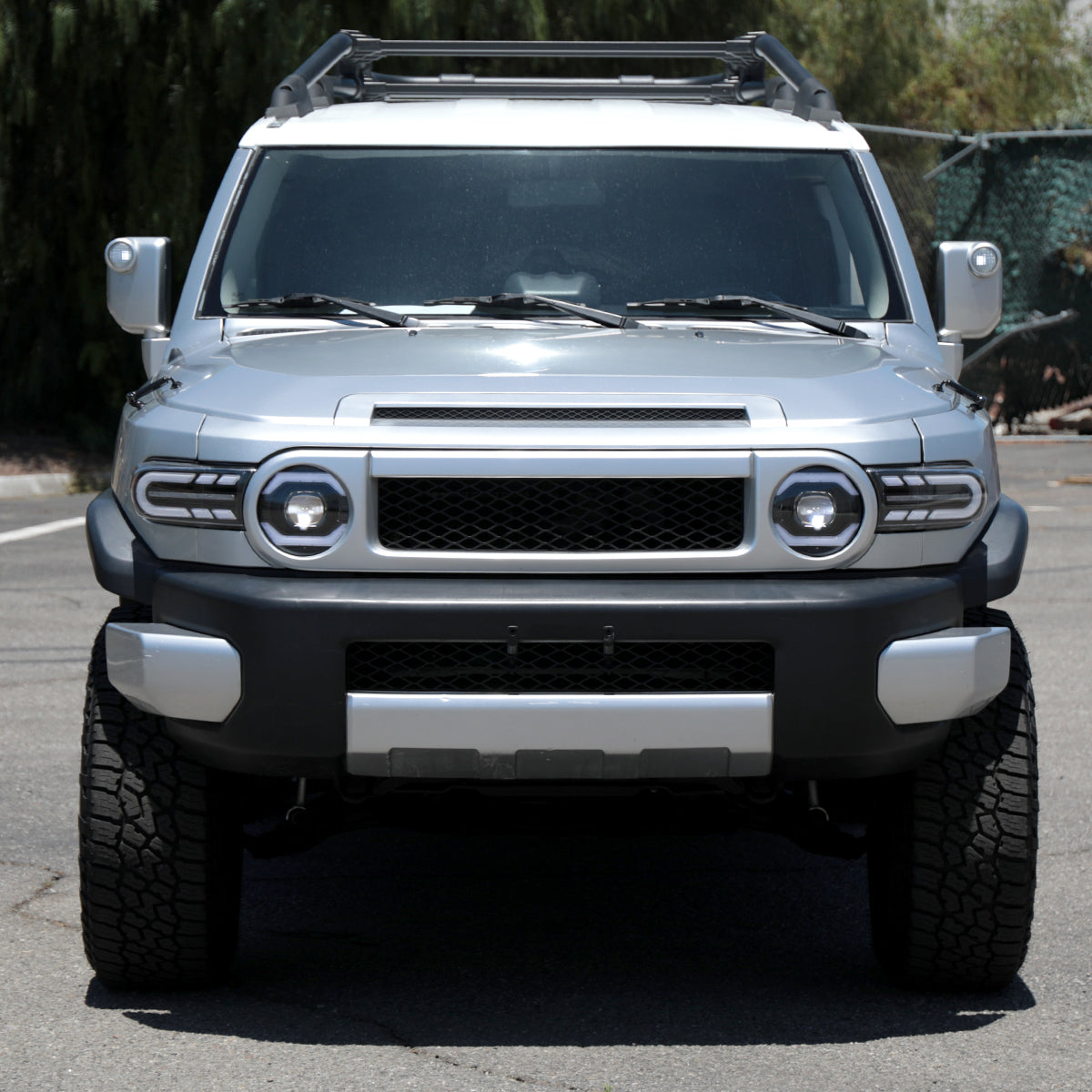Spec-D 07-14 Toyota FJ Cruiser Headlights Full LED Sequential Black