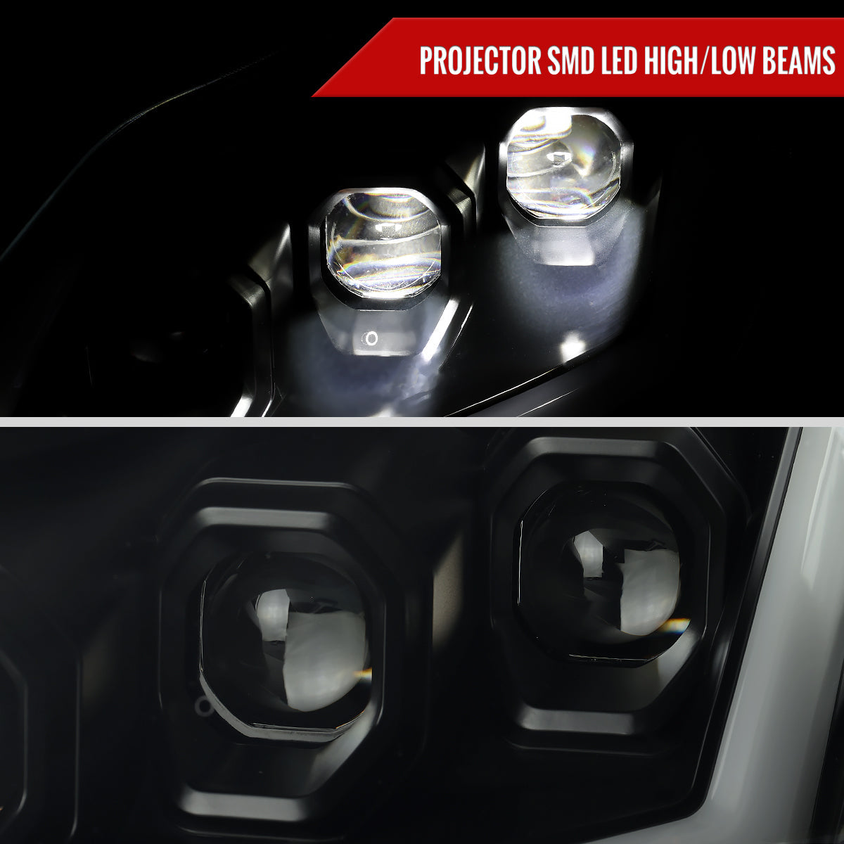 Spec-D 08-15 Infiniti G37/Q60 Coupe Headlights LED Sequential Smoked