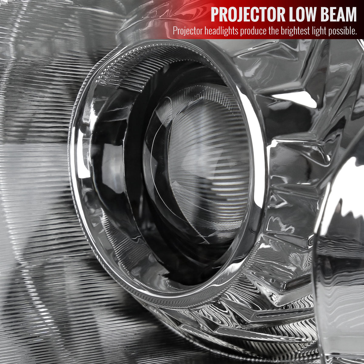 Spec-D 13-15 Nissan Altima Driver Projector Chrome Replacement