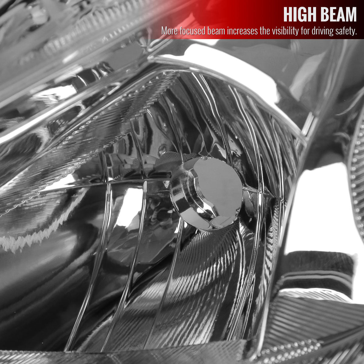 Spec-D 13-15 Nissan Altima Driver Projector Chrome Replacement