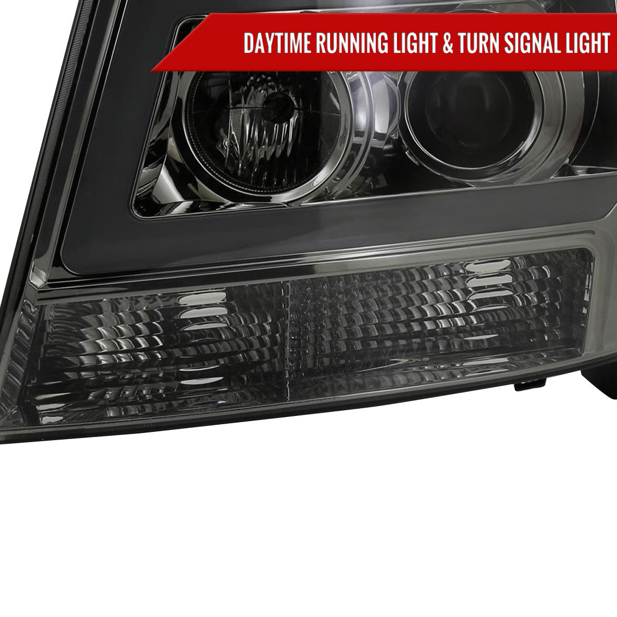 Spec-D 07-13 Avalanche 07-14 Tahoe Suburban Headlights Smoked