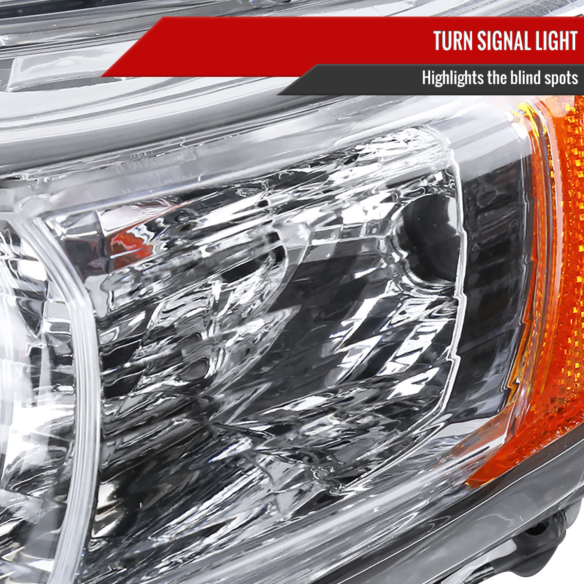 Spec-D 12-14 Toyota Camry Driver Projector Chrome Replacement