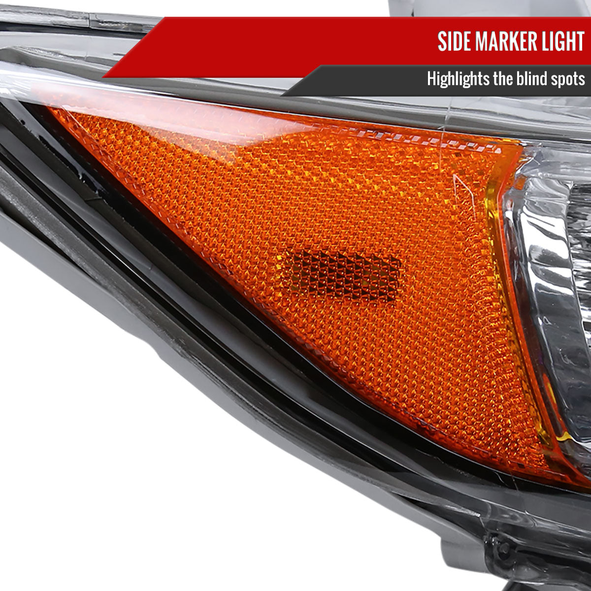 Spec-D 12-14 Toyota Camry Passenger Projector Black Replacement