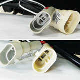 Spec-D 12-15 Honda Civic Headlights LED Bar Projector Black/Clear