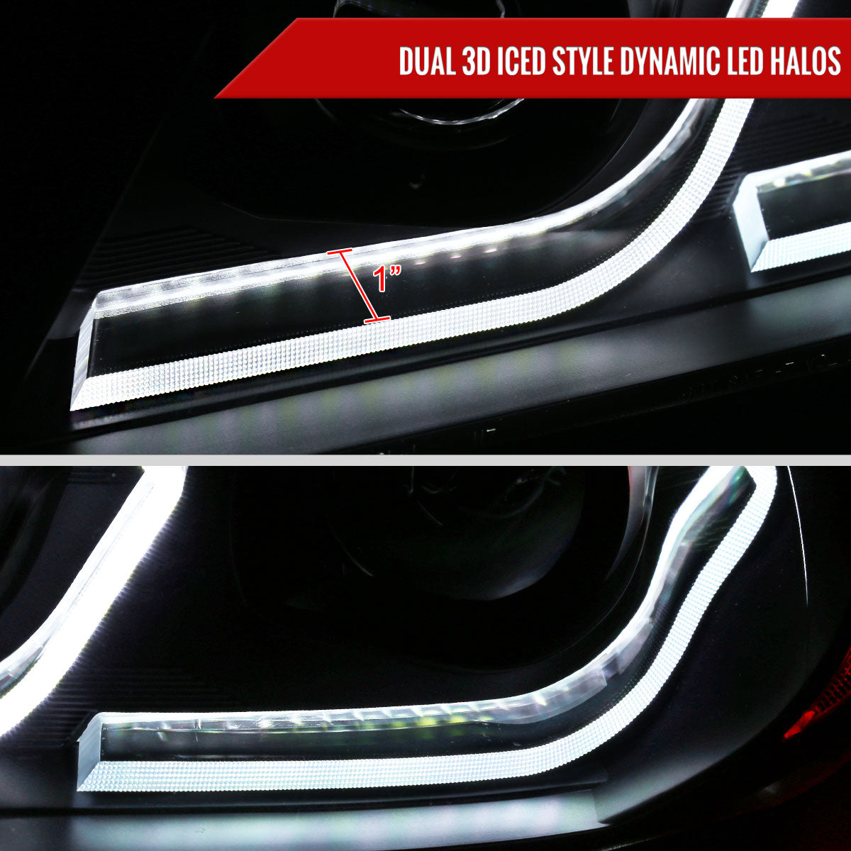 Spec-D 06-08 BMW E90 3 Series Headlights Projector G2 Black