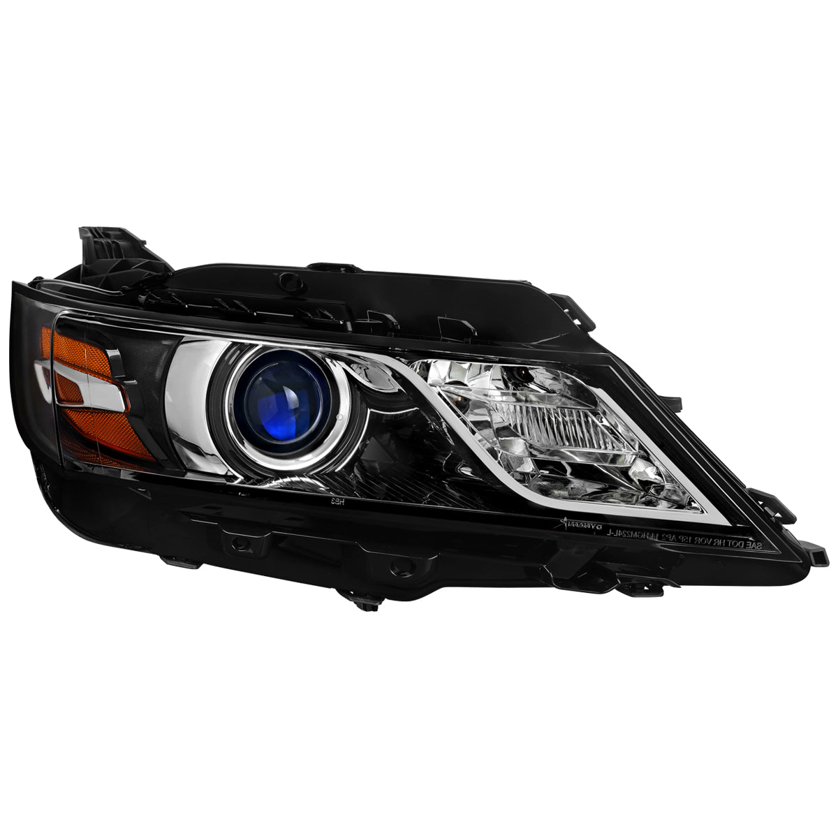 Spec-D 14-20 Chevy Impala Passenger Projector Jet Black Replacement