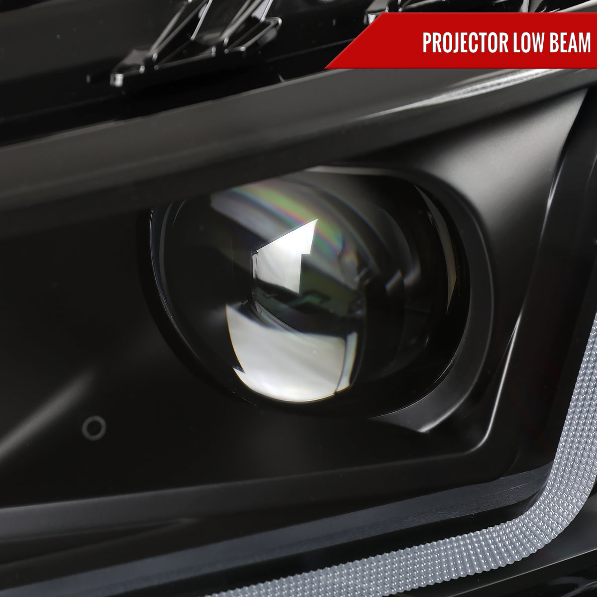 Spec-D 14-20 Chevy Impala Headlights Full LED Sequential Matte Black
